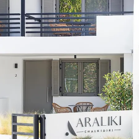 Ferienwohnung Araliki Polychrono Exterior foto